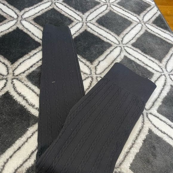 Pants - Sweater leggings one size gray 25 length